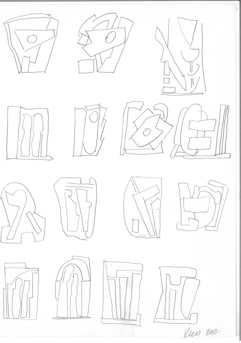 Disegni totem — 2012