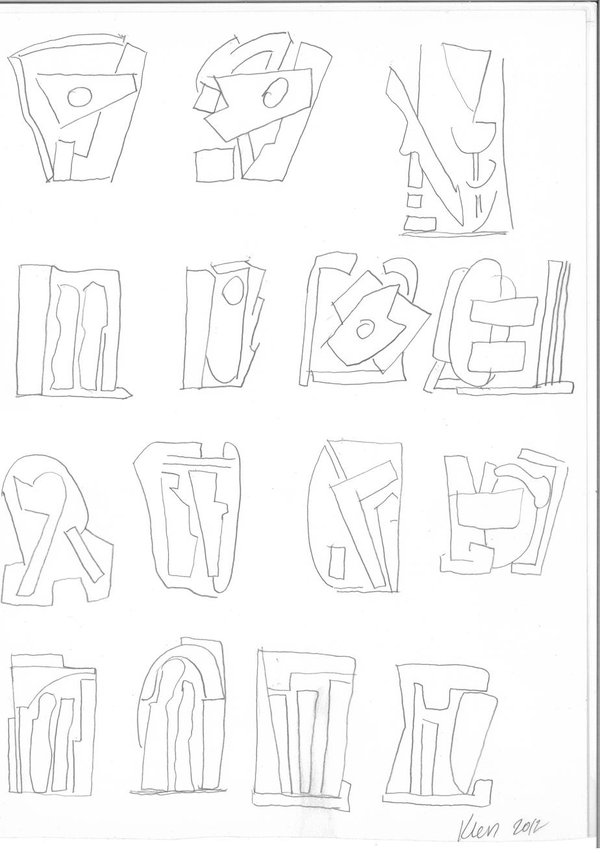 Disegni totem — 2012