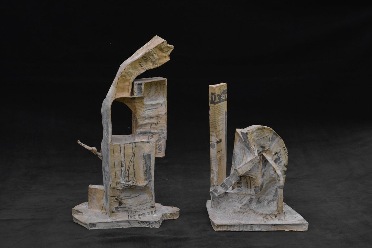 Papier-mâché structures