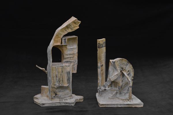 Papier-mâché structures